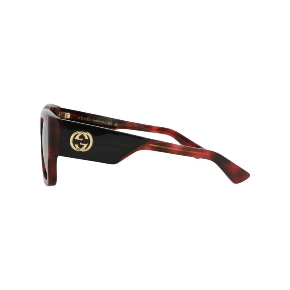 Gucci Square-Frame Recycled Acetate Sunglasses Multi Womens